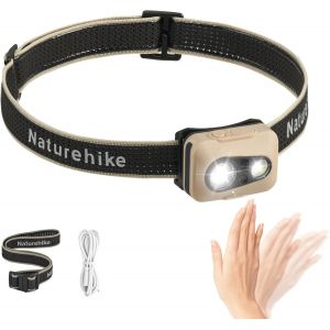 Lampe Frontale Rechargeable U2013 400 Lumens Ip66 &Eacute;tanche Avec Chargement Usb, Design L&eacute;ger 72 G Pour Course Et Camping - Neuf