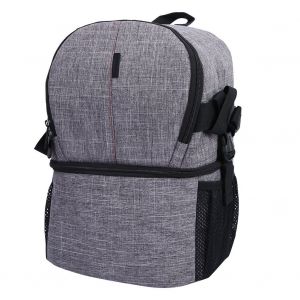 Sac a dos HUWANG Oxford haute densite pour appareil photo reflex numerique, etanche (vert) - Neuf