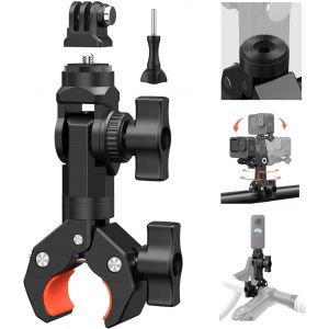 Super Clamp avec Filetage 1/4"" et Adaptateur pour cam&eacute;ra d'action,m&acirc;choires pour Surface 17-40mm et Poteau comme Bureau,tr&eacute;pied,v&eacute;lo,Guidon de Moto pour Gopro Insta360 DJI - Neuf