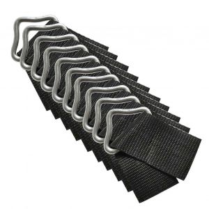 10pcs Quick Connect Trampoline Triangle Anneau V-Rings Haute R&eacute;sistance Boucle Ressort Nouveau Cy - Neuf