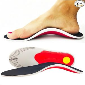 Semelle Int&eacute;rieure De Soutien De La Vo&ucirc;te Plantaire Pour Soulager La Fasciite Plantaire (Grandes Pointures 35 &Agrave; 40), Adapt&eacute;e Aux Hommes Et Aux Femmes Ayant Les Pieds Plats, Corrigeant Les Douleurs A - Neuf