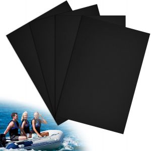 Letnerny-Kit De Réparation De Bateau Gonflable, 4 Pcs Correctifs De Réparation De Pvc, Patch De Réparation Pour Bateau,Canoë,Kayak,Pneumatique - Neuf