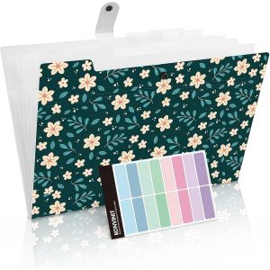 Trieur A4 Extensible Avec 8 Compartiments Organiseur Document Imperm&eacute;able, Souple, Et L&eacute;g&egrave;re, Trieur &Agrave; Soufflet,Rose - Neuf