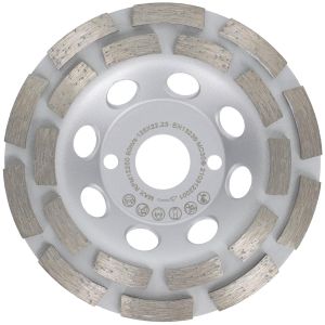 Ulteronixshop-Meule Boisseau Diamant&eacute;e 125 Mm Universelle Pour B&eacute;ton Et Pierre - Double Rang&eacute;e, Fixation 22,2 Mm - Neuf