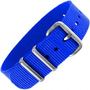 Bracelet De Montre En Nylon - 16 Mm - Multicolore - Respirant - Lavable - Pour Enfant, Mittelgro&szlig;e, Nylon, Pas De Gemme - Neuf