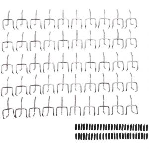 50 pcs 2 pouces Pegboard crochets &eacute;tag&egrave;re murale outil cintres maison organisateur - Neuf