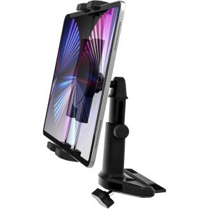 Support Tablette pour Voiture CD, Support iPad Voiture Lecteur CD avec Bras T&eacute;lescopique, Porte Automobile CD Slot pour iPad Pro Air Mini, Galaxy Tab, iPhone 4-12.9"" T&eacute;l&eacute;phones & Tablettes - Neuf