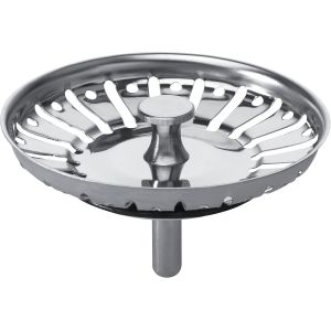 Jgd-30718177 Grille Pour Bonde D'&eacute;vier De Cuisine Universelle D90 En Inox, Chrom&eacute; - Neuf