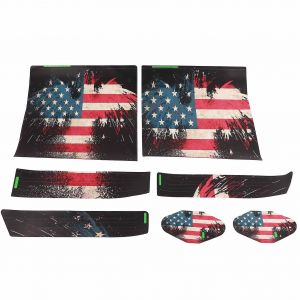 Contr&ocirc;leur Protecteur Autocollant Console De Jeu Peau D&eacute;coration Couverture Pour Ps5 Drapeau Motif - Neuf
