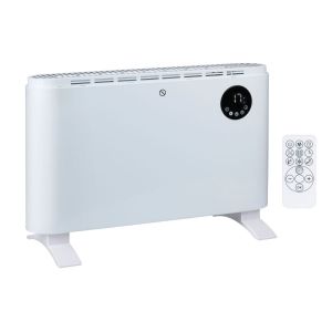 alpina Chauffage Electrique 2000W - Radiateur avec Thermostat R&eacute;glable et 3 Niveaux de Chaleur - Chauffage d'appoint Pose Libre ou Murale - Blanc - Neuf