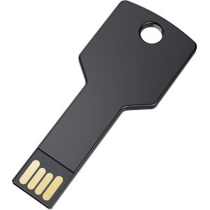 16Go Cl&eacute; USB Forme de Cl&eacute; USB 2.0 Noir Cle USB Nouveaut&eacute; M&eacute;moire Stick &Eacute;tanche Thumb Drive Stockage de Donn&eacute;es Externe pour Cadeau - Neuf