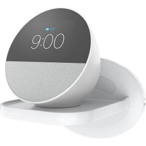 Support Mural Pour Dot 5 &4, Spot, Google Home, Google Home Mini, Google Wifi, Sonos, Cam&eacute;ra De Surveillance - Gestion Des C&acirc;bles Pour Tout Ce Qui Peut Aller Jusqu'&Agrave; 7 Kg- Blanc - Neuf