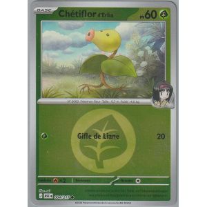 Carte Pok&eacute;mon - Ch&eacute;tiflor D'Erika 004/217 - Reverse - H&eacute;ros Transcendants - Neuf
