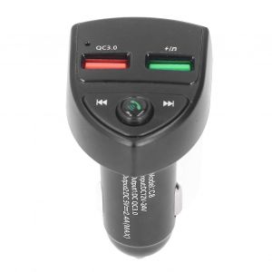 Chargeur De Voiture Double Port Usb 5v Affichage Num&eacute;rique 4.8a Avec Fonction De Coupeur De Marteau De S&eacute;curit&eacute; Pour Tablettes T&eacute;l&eacute;phoniques - Neuf