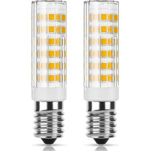 2pcs E14 Led Ampoule 9w Capuche,50w Équivalent Halogène,400lm,Blanc Chaud 3000k,Vis,Non Dimmable [Classe Énergétique] - Neuf