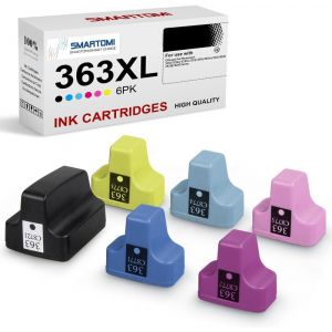 363 363XL Cartouches d'encre Compatible pour HP 363 363XL HP Photosmart 3110 3110V 3110 XI 3300 3310 8230 8250 C5140 C5150 C5180 C6150 C6180 C7180 C7183 C7280 D7200 D7300 D7400 D8200 D8230 - Neuf