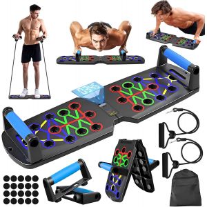 Planche De Pompes, Planche À Pression Multifonction 26 En 1, Équipement D'exercice Pour U Domestique, Système De Fitness, Exercices Musculaires, Équipement Professionnel Pour Brûler Les Graisses - Neuf