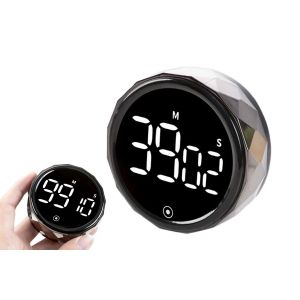Minuteur De Cuisine Num&eacute;rique Avec Affichage Led - Minuteur &Agrave; Compte &Agrave; Rebours/Compte &Agrave; Rebours Pour La Cuisine, Le Fitness Et L'utilisation En Classe - Neuf