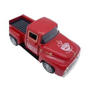 Bar À Café Camion En Métal Rétro Pickup Democast Truck Decor(Rouge) - Neuf