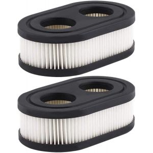 Lawnmower Air Filter 2pcs Lawnmower Air Filter Lawn Mower Engine Air Filter for Engines Can Replace the Old Briggs Stratton Mower Filter - Neuf