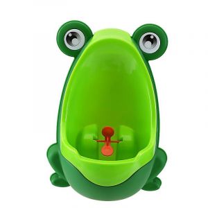 Urinoir Pour Enfant Grenouille, Apprentissage De La Propret&eacute;, Pour Enfants Dans La Salle De Bain (Vert) 22 X 17,5 X 31,5 Cm - Neuf