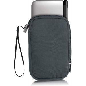 Kal-Housse Compatible Avec Nintendo 3ds Xl - Sacoche De Protection Pour Console De Jeux Vidéos En Néoprène - Gris - Neuf