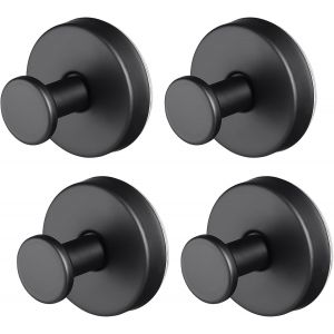 Coptina Lot de 4 Crochets Muraux à Ventouse étanches Salle de Bain Porte Serviette Ventouse Ventouse Inox Porte Serviette Crochet Douche Murale Accroche Torchon En Inox sans Perçage s - Neuf