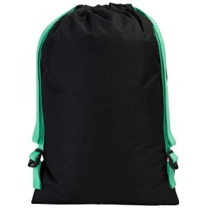 Speedo Sac &Agrave; Cordon Logo 15l Unisex 15 Litres Noir / Vert Glow - Neuf