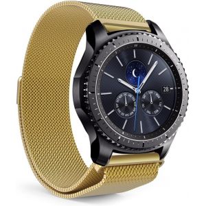 Eryi-Bracelet De Rechange En Métal Pour Samsung Gear S3 Frontier 22 Mm Bracelet Classique Homme U2013 Acier Inoxydable - Neuf