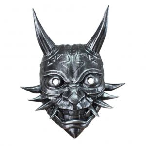 Masque Facial En Resine Prajna Pour Halloween, Tete De Fantome Punk, Pour Fete D'halloween, Cosplay, Deguisement, Accessoires De Decoration De Bar - Neuf