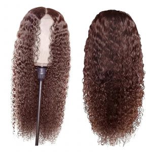 Perruques Pour Femmes 24 Perruque De Dentelle De Cheveux Bouclés Cheveux Bouclés Perruque Humaine 360 Perruque Avant En Dentelle Antiadhésive - Neuf