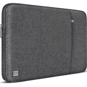 16 Pouces Imperméable Housse Sac de Protection Ordinateur Portable Sacoche pour 16"" Dell/HP Pavilion Envy/ThinkPad IdeaPad/ASUS Vivobook,Gris foncé - Neuf