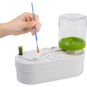 Outil De Nettoyage Pour Pinceaux De Peinture, Outil De Nettoyage Pour Pinceaux À Peinture À Cycle D'eau, Multifonction Pour Peinture À Base D'eau, Pinceau Acrylique, Pinceau De Maquillage - Neuf