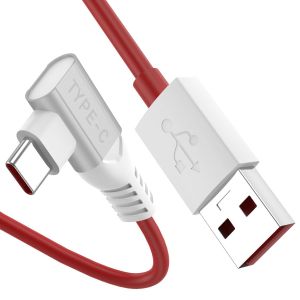 Eryi-Câble Usb C Oneplus Supervooc Charge 1.8m/6ft Coudé 90 Degrés Charge Rapide Câble Usb Type C Pour Oneplus 11/Nord 2t/Nord Ce 2/Nord 2/Nord N300/N200/N100/N20/N10/10 Pro/8 Pro/8/7t Pro/6t/6/5t/5/ - Neuf