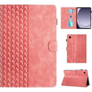 Coque pour Samsung Galaxy Tab A9 8,7"" 2023 (SM-X110/SM-X115/SM-X117) Housse de Protection ?tui &iquest;&iquest; Rabat Coque pour Tablette Samsung Galaxy Tab A9 8.7 Pouces, Rose - Neuf