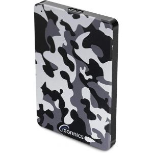 1 To Camouflage Gris Disque Dur Externe Portable Usb 3.0 Super Rapide Vitesse De Transfert Pour Une Utilisation Avec Un Pc Windows, Mac, Xbox One Et Ps4 - Neuf