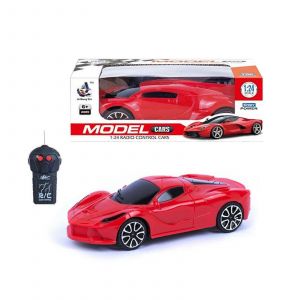 2025 New Toy Car For Kids Gift Racing Cars Toys Remote Control Mini Children's Gifts Dual-use Battery Power Plastic Models-rouge - Neuf