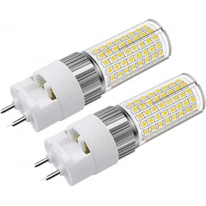 Ampoule À Led G12 16w Blanc Naturel,Ampoule Maïs Bi-Pin (Équivalent 150w Halogène/Ampoule À Incandescence),4000k 1600 Lumen Plafonnier Floodlight Pour Maison Rue Garage Paysage Entrepôt,Pack De 2 - Neuf