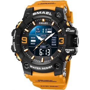 Montre De Sport Militaire S-Shock Pour Homme Avec Grand Cadran &Eacute;tanche,R&eacute;tro&eacute;clairage,Alarme,Chronom&egrave;tre,Robuste Pour L'entra&icirc;nement,La Randonn&eacute;e Et L'aventure.[J725] - Neuf