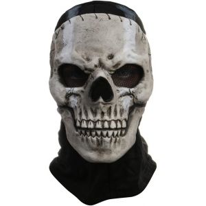Ghost Skull Face Mask All Latex Masque Unisexe Masques De Moto.[J531] - Neuf