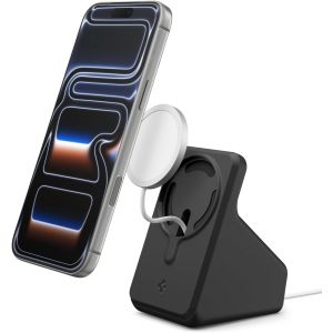 JGD-Magfit Stand Station de Charge Compatible avec Chargeur MagSafe 2025-2024 25W pour iPhone 17/16/15, AirPods Pro 3 et AirPods 4 (chargeur non inclus) - Neuf