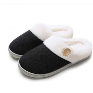 Chaussons En Laine Forme Coton Mémoire Intérieur Et Extérieur De La Chambre Fourmi - Neuf