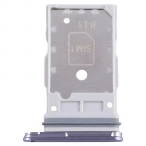 Tiroir Carte SIM pour Galaxy S24 / S24 Plus Emplacement Dual Nano SIM Violet - Neuf