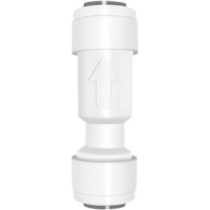 KALANKA-1 Pièces Raccord de Filtre à Eau, 1/4"" Push Fit Clapet Anti-retour, Connecteurs Droits Push-Fit, Valve non Retour, pour Filtre À Eau Osmose Inverse - Neuf