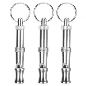 Hjlian Sifflet D'entrainement Ultrasonique Pour Pigeons, 3 Pieces, En Alliage D'aluminium, Outil D'entrainement Pour Perroquets - Neuf