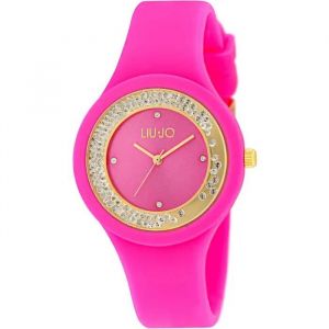 Montre - Acier,Silicone Rose - Liujo - Tlj1424 - Neuf
