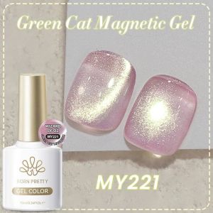 Born Pretty Hema Tpo Gratuit 117 Couleurs Chat Gel Magn&eacute;tique Vernis &Agrave; Ongles 10ml Couverture Compl&egrave;te Varnis Semi Permanent Super Magnifique Ongles.60345-3 - Neuf