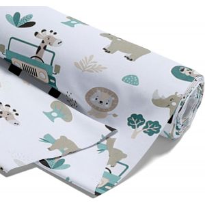 Sjzg-Tissu Au Metre Coton 1m X 160 Cm - Tissu Pour Couture Decoration Et Loisirs Creatifs Ideal Pour Vetements Ameublement Accessoires Et Projets De Couture Diy Afrique - Neuf