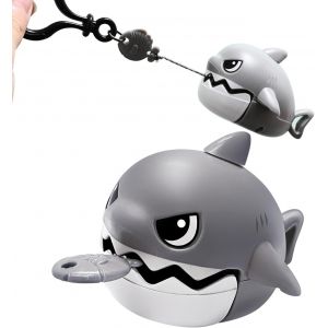 KAL-Porte-Clés Extensible Pour Enfant - Motif Requin - Pour Lanière, Trousseau De Clés, Porte-Clés Et Porte-Clés - Pendentif De Sac - Neuf