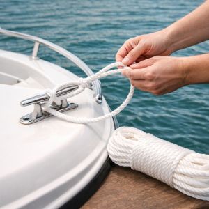 Corde Blanche Polypropyl&egrave;ne Diam&egrave;tre 8 mm Longueur 10M en &Eacute;cheveau &ndash; Fil Retordu Anti-UV pour Usage Bricolage et Ext&eacute;rieur - Neuf